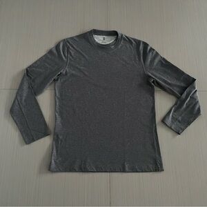 Brunello Cucinelli Gray Long Sleeve Tee